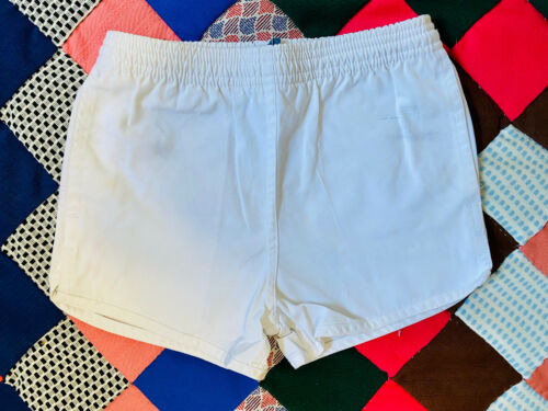 Vintage Child’s White Shorts W/ Pockets Size 5 Elastic Waist Retro 80s / 90s
