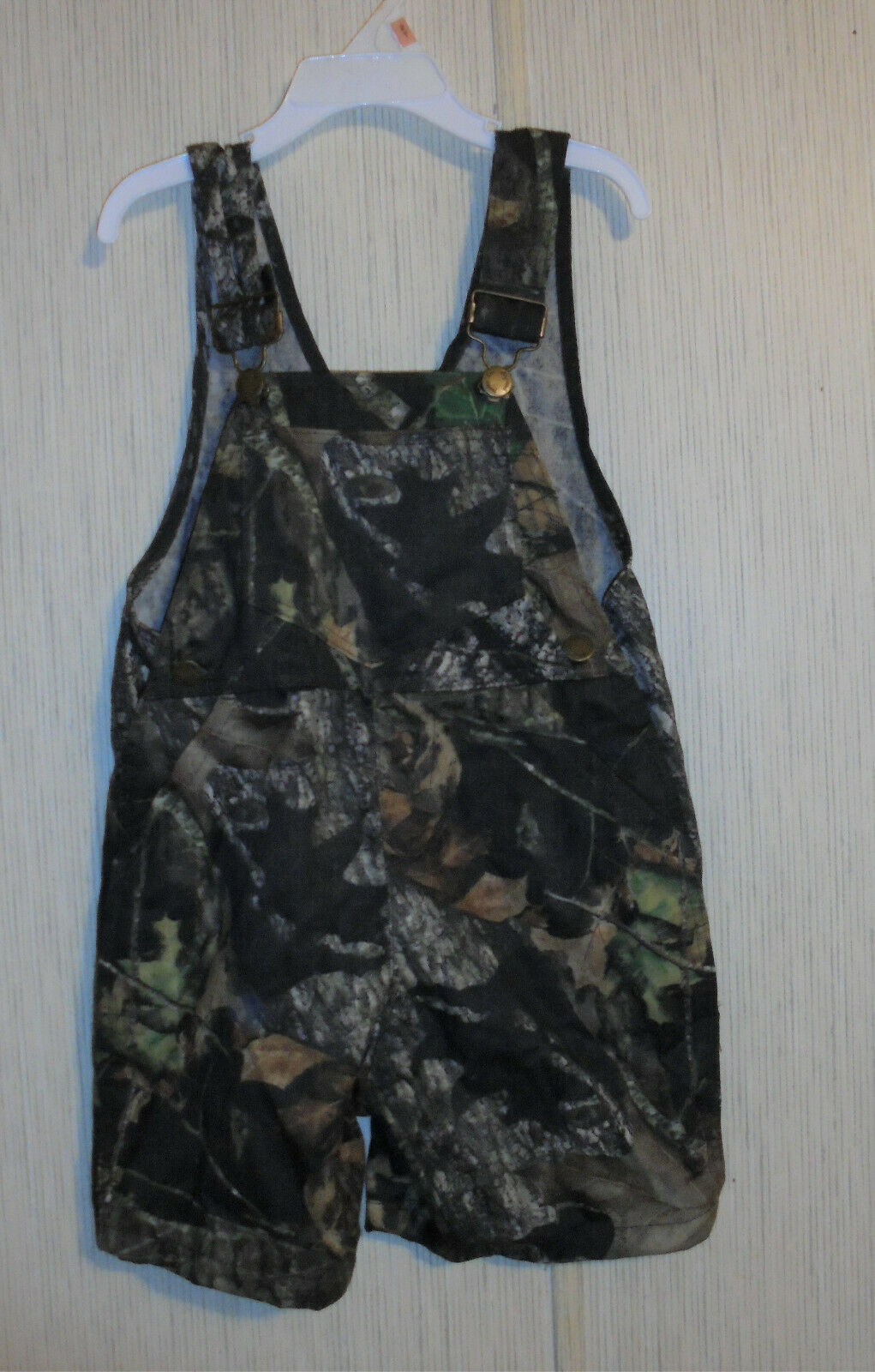 Nwt Toddlers Realtree Camo Overall Shorts 4t Lee Originals